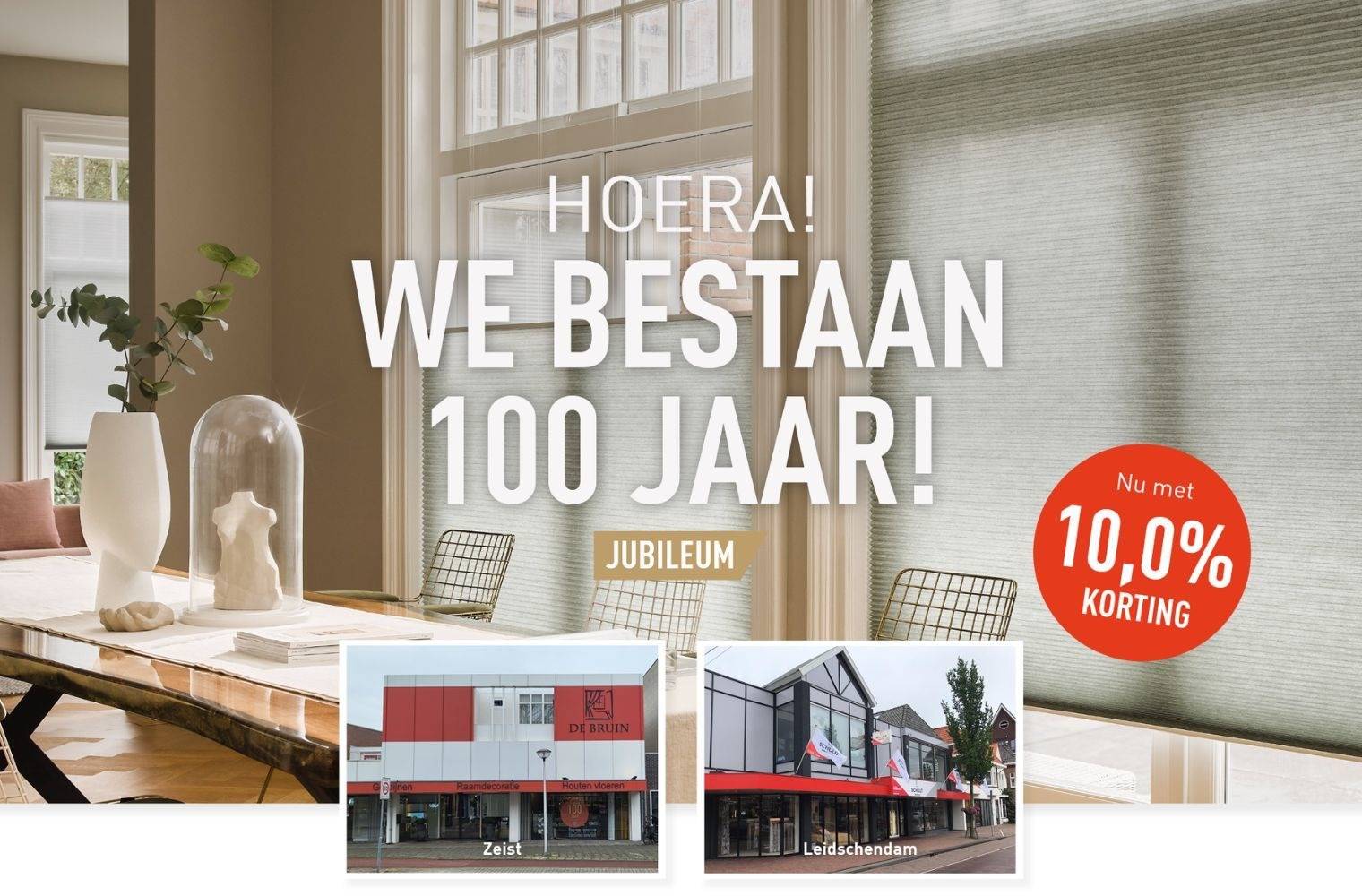 Binnenspecialist 100 jaar de bruin en schuijt