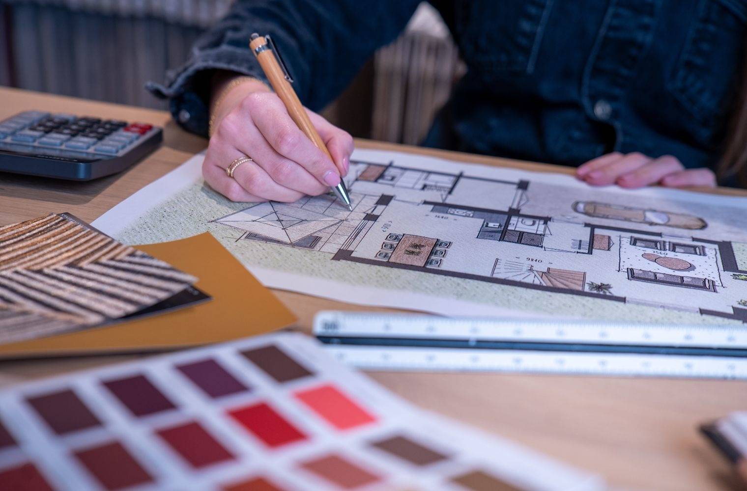 Interieuradvies met 2D-ontwerp en moodboard