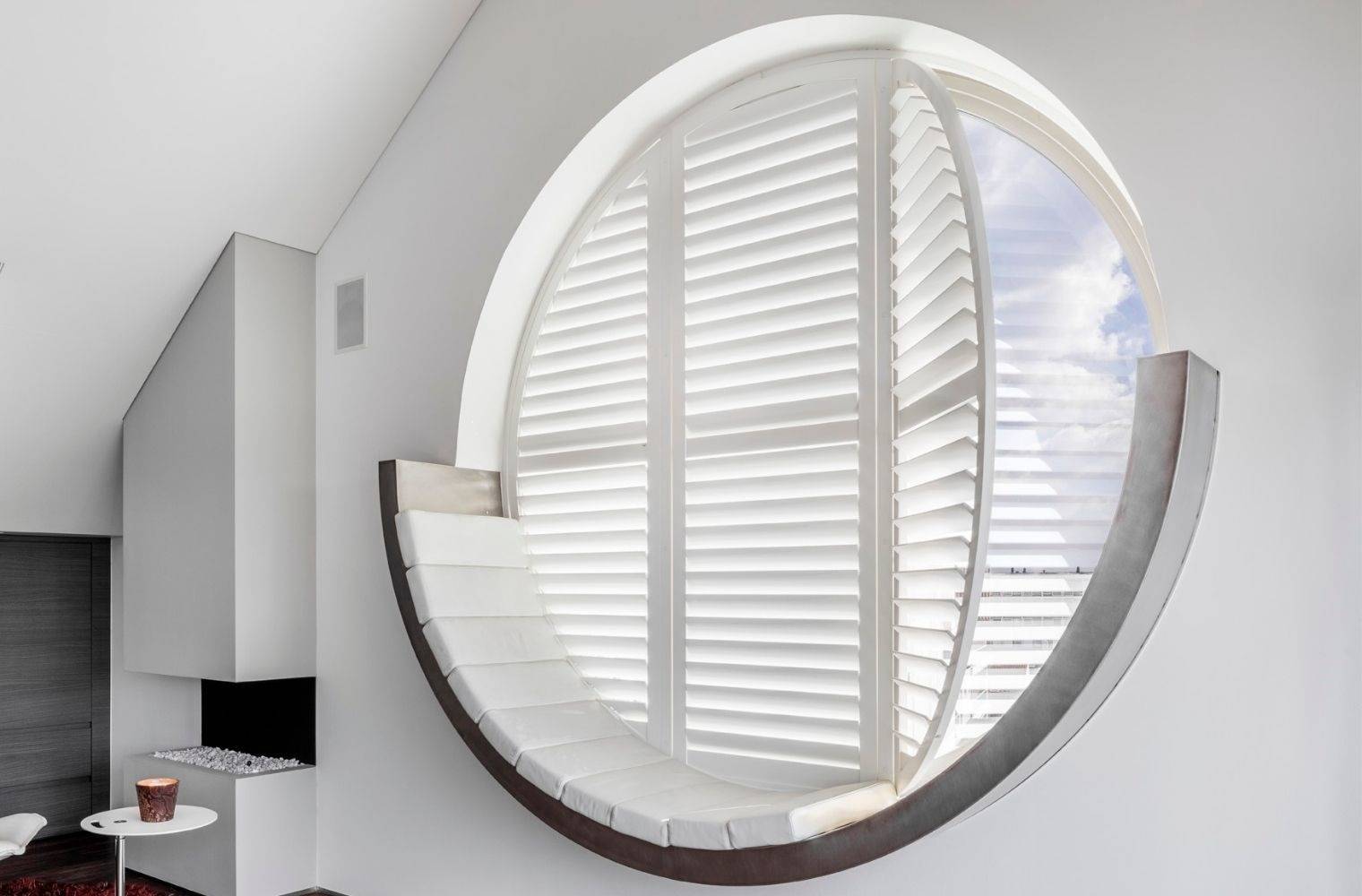 shutters rond raam