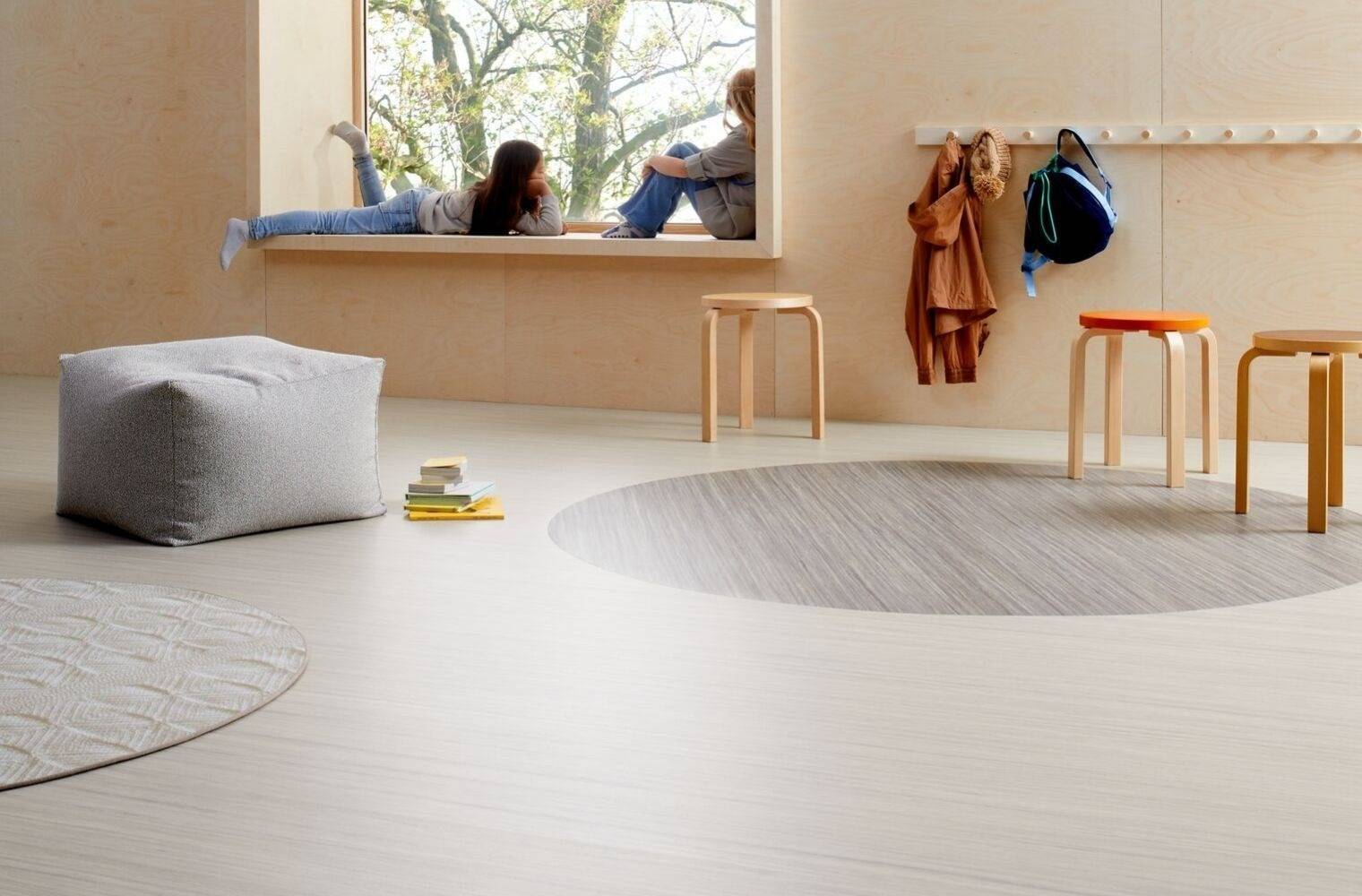 Marmoleum en vloerverwarming