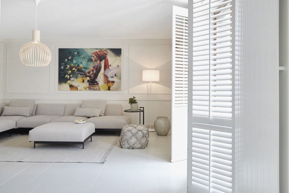 shutter woonkamer