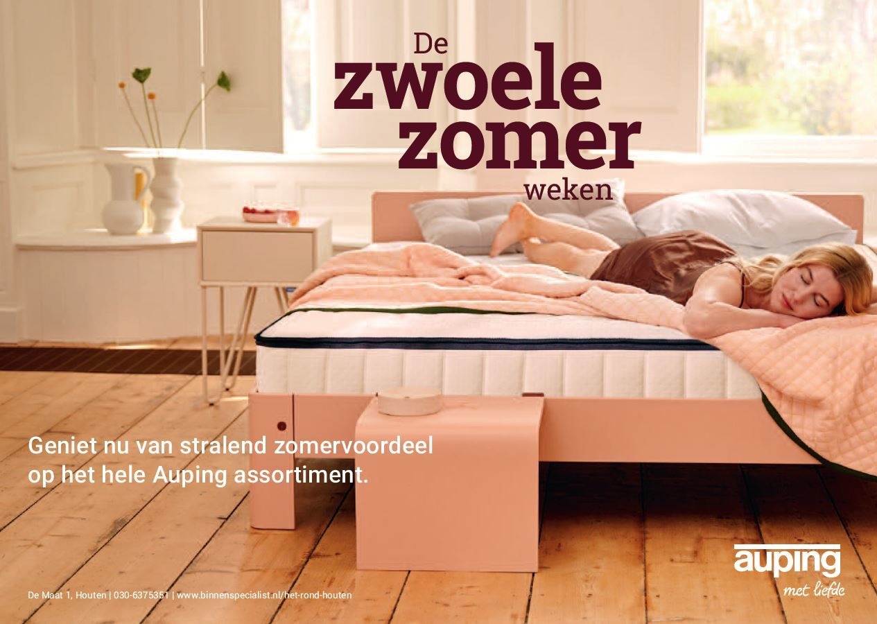 actie auping zomer